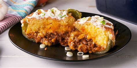tamale-pie-stuffed-peppers-recipe-how-to-make-tamale image