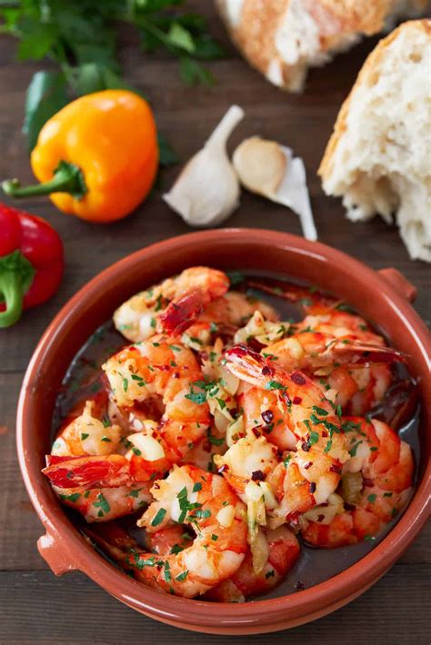 gambas-al-ajillo-garlic-shrimp-no image
