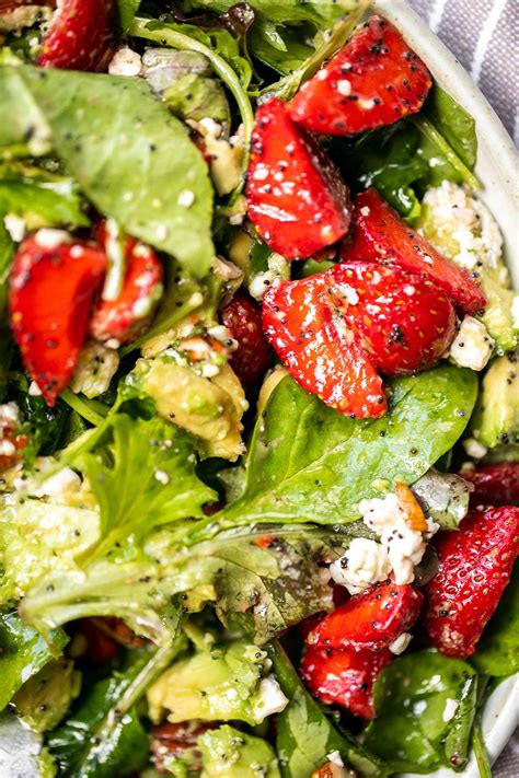 strawberry-avocado-salad-ahead-of-thyme image