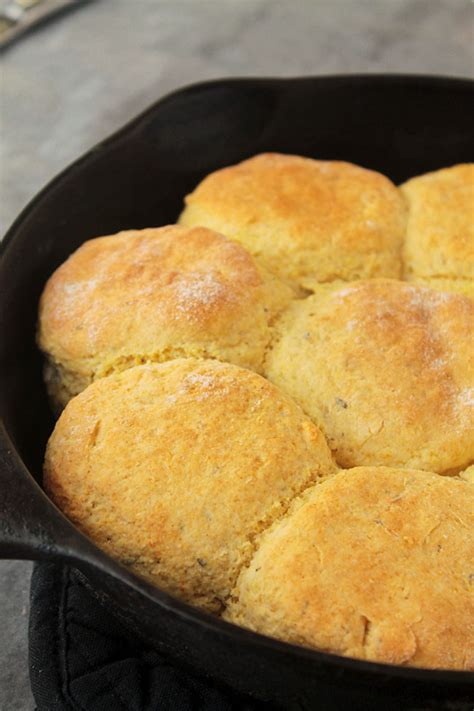 skillet-herbed-cornbread-biscuits-life-as-a-strawberry image