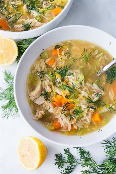 lemon-chicken-orzo-soup-feasting-at-home image