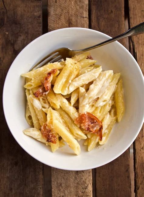 penne-with-prosciutto-and-parmesan-cream-recipe-the image
