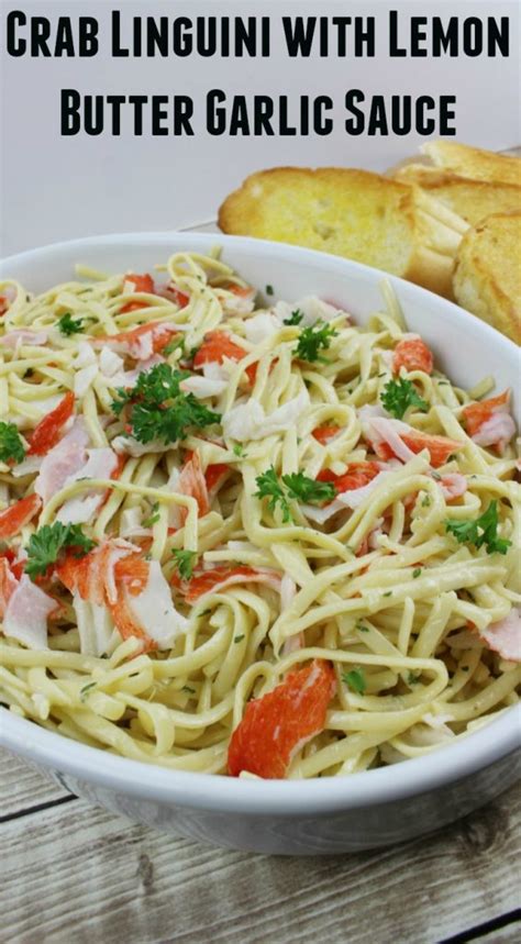 crab-linguini-with-lemon-butter-garlic-sauce-sippy image