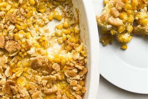 scalloped-corn-recipe-with-buttery-crackers-kitchn image