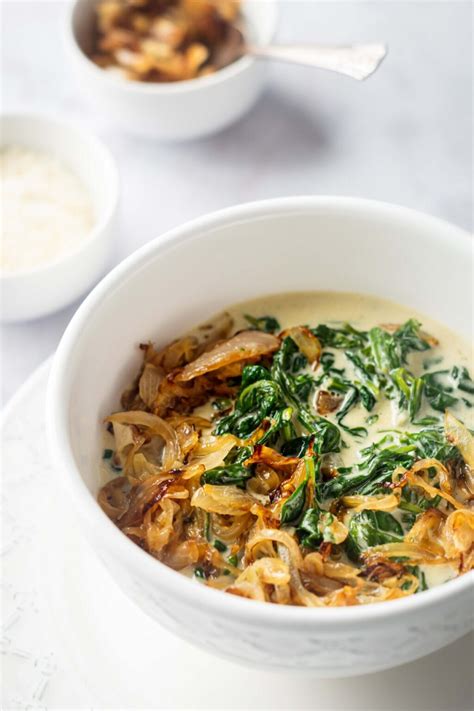 creamed-spinach-with-caramelized-onions image