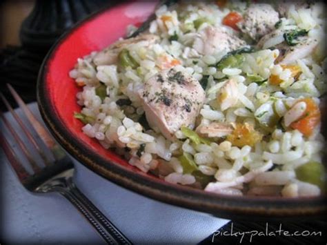 romano-ranch-chicken-and-rice-skillet-dinner image