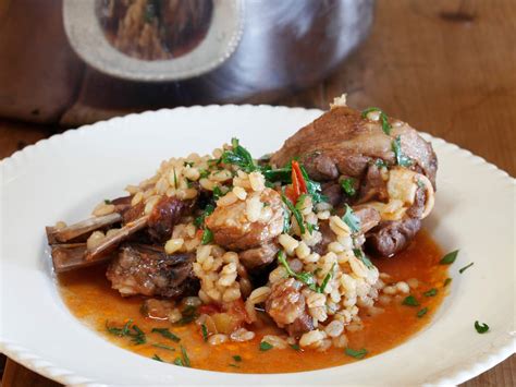 lamb-and-barley-casserole-recipe-maggie-beer image