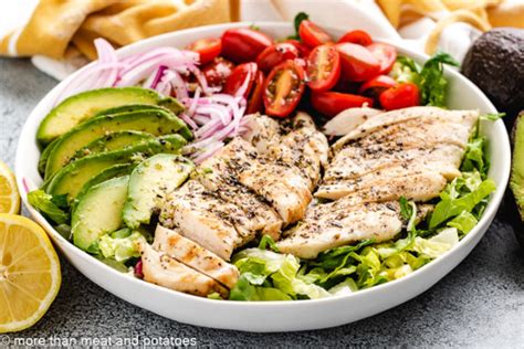 grilled-chicken-avocado-salad-more-than-meat-and image