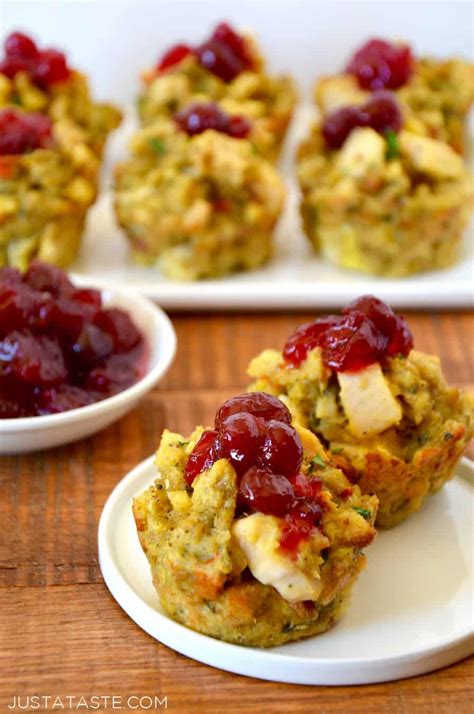 thanksgiving-leftover-turkey-and-stuffing-muffins image