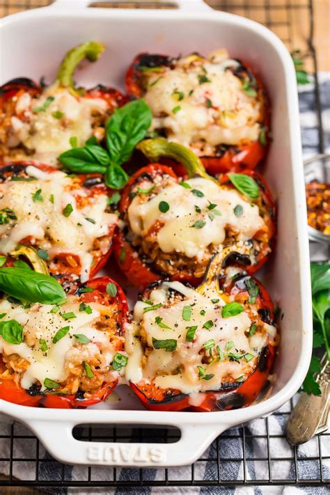 grilled-stuffed-peppers-healthy-stuffed-pepper image