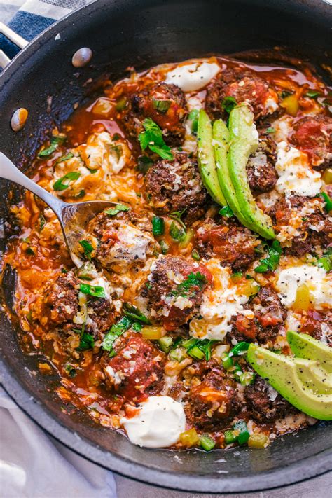enchilada-meatball-skillet-the-food-cafe-just-say-yum image