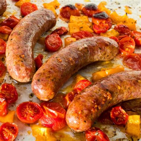 baked-italian-sausage-easy-sheet-pan-dinner-bake-it-with-love image