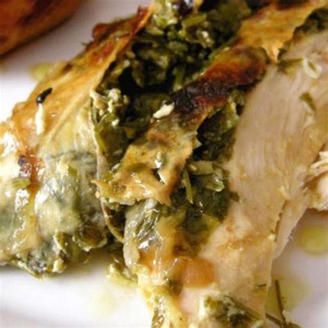 roasted-chicken-stuffed-under-the-skin-eatwell101 image