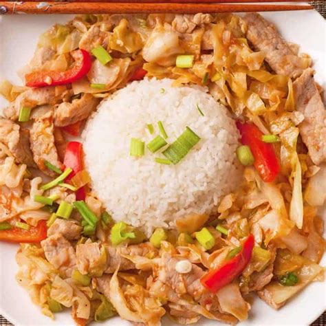 spicy-stir-fried-pork-with-cabbage-mygourmetconnection image