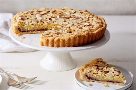 british-almond-jam-tart-bakewell-tart-recipe-king-arthur-baking image