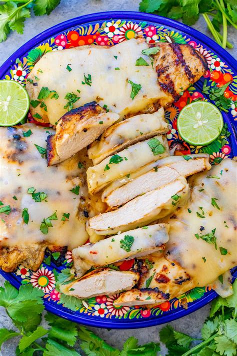 grilled-salsa-verde-chicken-with-pepper-jack-averie-cooks image