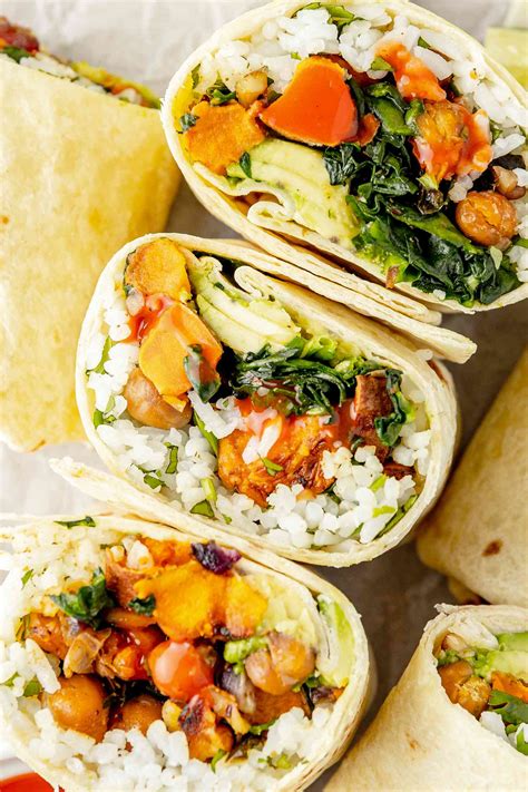 easy-sheet-pan-vegan-burritos-recipe-simply image