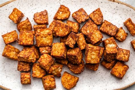 easy-baked-tempeh-3-ingredients-so-crispy-from-my-bowl image