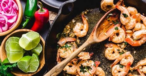 shrimp-taco-recipe-with-tequila-lime-garlic-sauce image