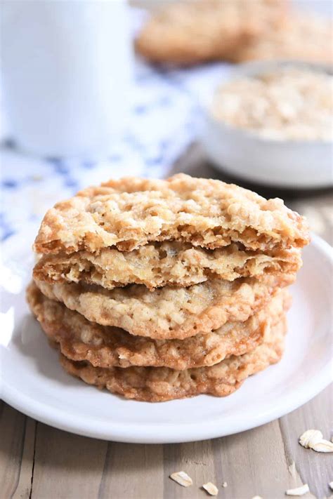 thin-and-crispy-oatmeal-cookies-mels-kitchen-cafe image
