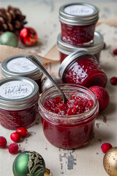 cranberry-holiday-jam-homemade-home image