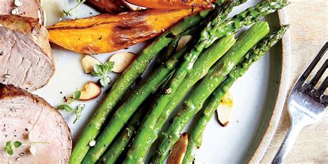 roasted-asparagus-with-almonds-recipe-myrecipes image