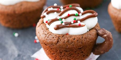 best-hot-cocoa-brownie-cups-recipe-delishcom image