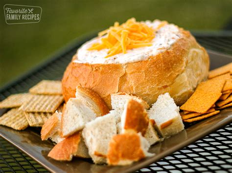hot-bacon-cheese-bread-bowl-dip-only-6-ingredients image