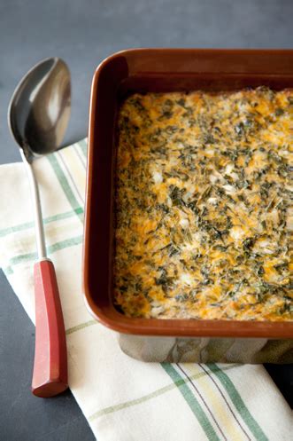simple-crustless-spinach-quiche-with-cheese-recipe-paula-deen image