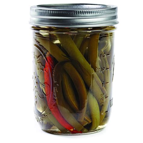 sweet-pickled-green-beans-eatingwell image