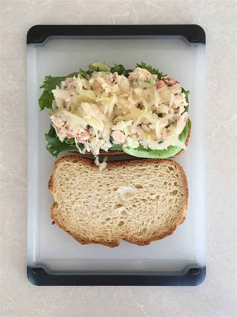 tuna-salad-and-sauerkraut-sandwich-one-happy-dish image