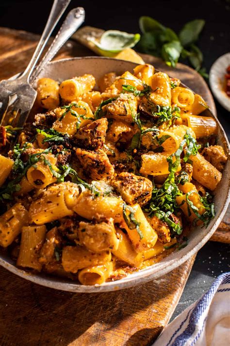 spicy-tuscan-chicken-pasta-half-baked-harvest image