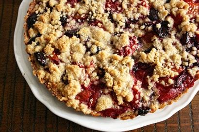 plum-and-cherry-hazelnut-tart-tasty-kitchen image