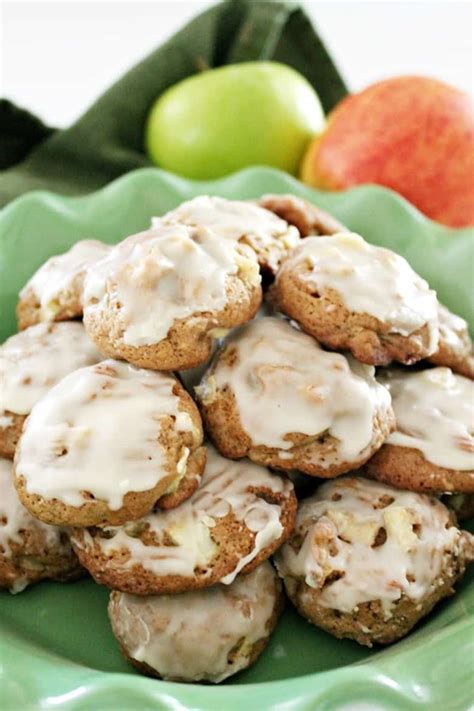 glazed-soft-apple-cookies-an-old-fashioned-apple image