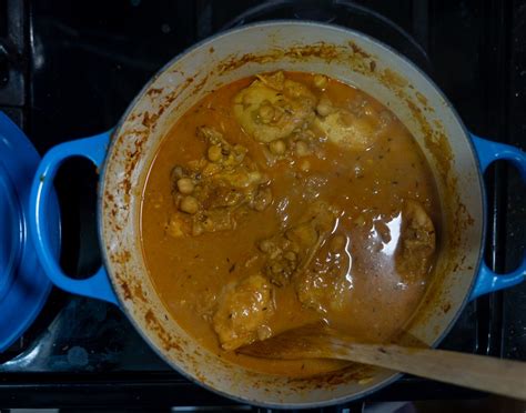 trinidadian-chicken-and-chickpea-curry-loveravayna image
