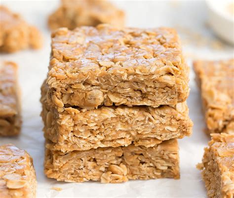 3-ingredient-no-bake-oatmeal-bars-kirbies-cravings image