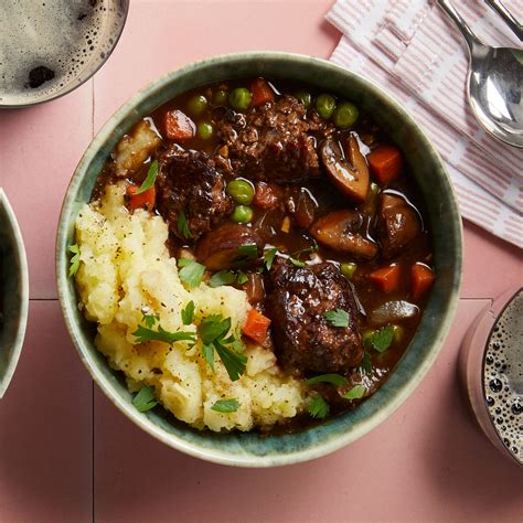 beef-mushroom-stew-with-mashed-potatoes-eatingwell image