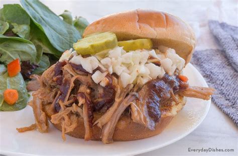 savory-slow-cooker-pulled-pork-recipe-everyday-dishes image