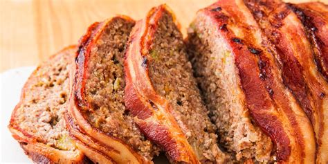 best-keto-bacon-wrapped-meatloaf-recipe-delish image