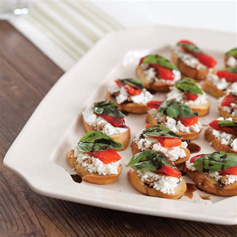 goat-cheese-and-roasted-red-pepper-bruschetta image