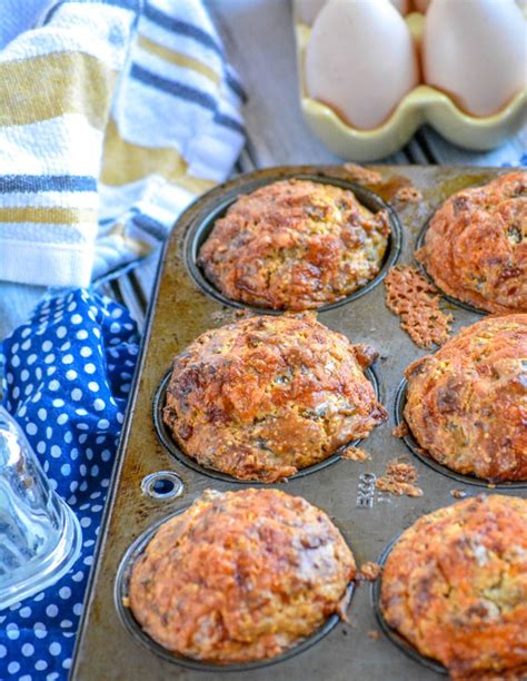 sausage-egg-and-cheese-muffins-with-grits-4-sons-r image