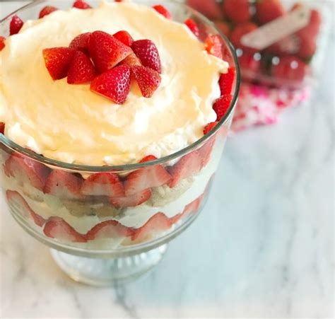 the-most-delicious-boozy-strawberry-trifle-recipe-ever image