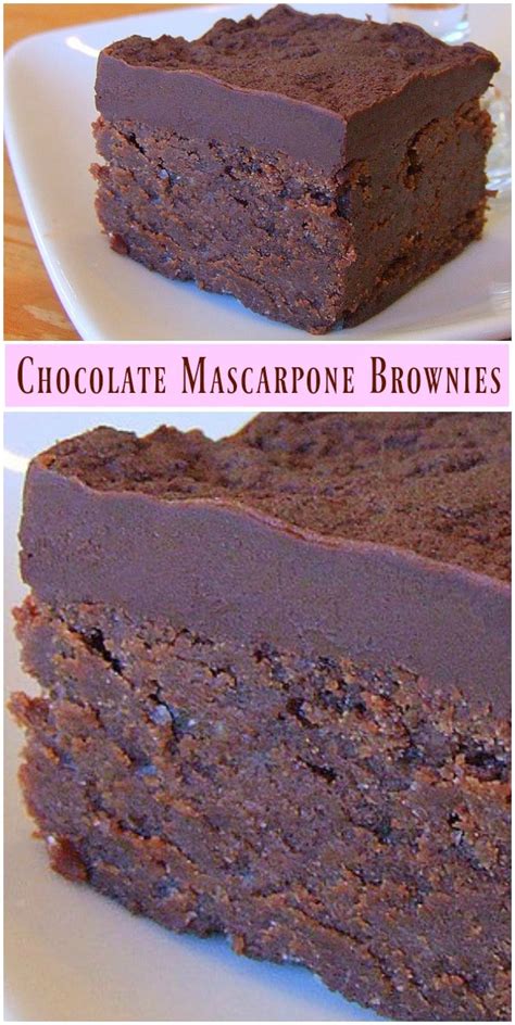 chocolate-mascarpone-brownies-recipe-girl image