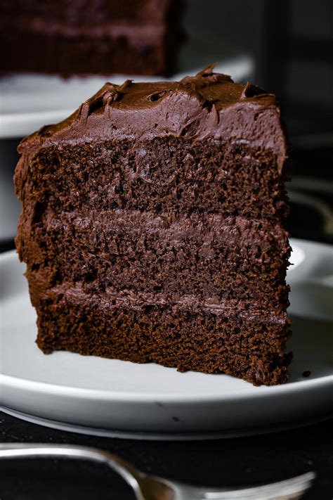 perfectly-moist-chocolate-cake-recipe-homemade-oh-sweet image