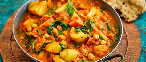 spinach-chickpea-and-potato-curry-recipe-olivemagazine image