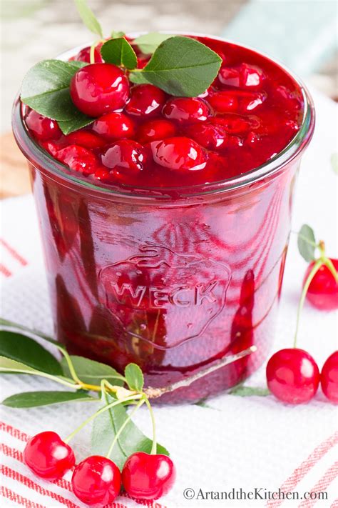 easy-sour-cherry-sauce-art-and-the-kitchen image