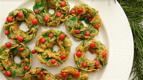 try-taste-of-homes-no-bake-holiday-cornflake-cookies image