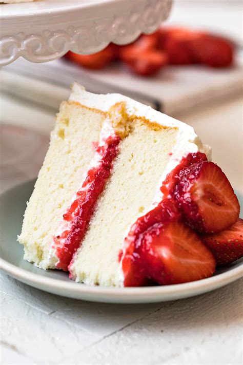 white-layer-cake-with-strawberry-filling image