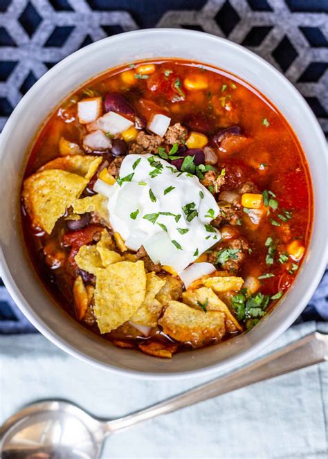 instant-pot-taco-soup-recipe-simply image