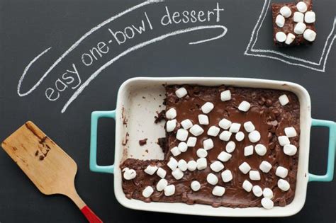 best-one-bowl-cocoa-brownies-recipes-food-network image